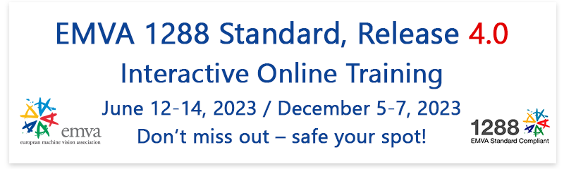 EMVA 1288 Standard Release 4.0 - Interactive Online Training